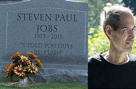 Image result for Steve Jobs Tombstone