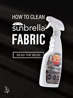 Image result for Sunbrella Fabric Cleaning Chart