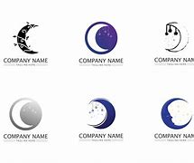 Image result for Moon Logo Design