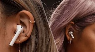 Image result for Air Pods Girl