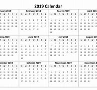 Image result for 2019 Desktop Calendar Template