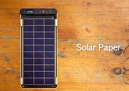 Image result for Solar Paper