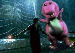 Image result for Barney Jurassic Park Meme