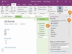 Image result for OneNote Custom Templates