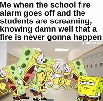 Image result for Spongebob School Memes