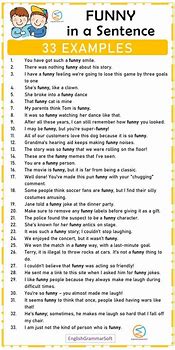 Image result for Funny Sentences for Kids