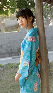 Image result for Actress in Japanese Kimono