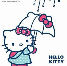 Image result for Hello Kitty Rain