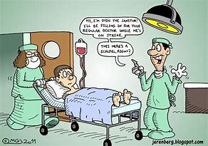 Image result for Knee Surgery Cartoons Glasbergen