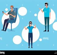 Image result for People Using Technology Cartoon