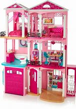Image result for Barbie Dream House with Furniture