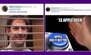 Image result for Apple Features vs Android Features Meme