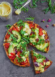 Image result for Vegetarian Pizza Recipes Homemade
