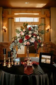 Image result for Champagne and Black Wedding Reception