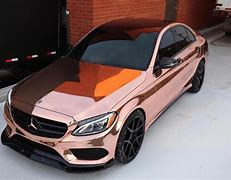 Image result for Rose Gold Wrap On a Truck