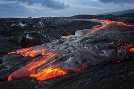 Image result for Hawaiian Volcano Lava Flow