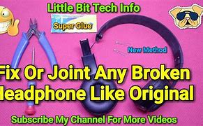 Image result for How to Fix Headphone Joint
