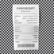 Image result for Receipt Paper