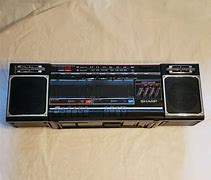 Image result for Vintage Sharp Boombox