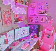 Image result for Cool Gaming Room Setup