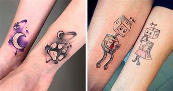 Image result for Matching Tattoos for Couples