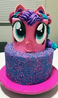 Image result for 6 Year Old Girl Birthday Cake