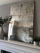Image result for Antique Mirrored Glass Panels