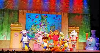 Image result for Dora the Explorer Live Search for the City of Lost Toys
