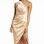 Image result for Gold Satin Bridesmaid Dresses