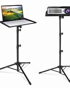 Image result for Projector and Laptop Stand On Wheels
