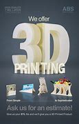Image result for 3D Printing Advertising