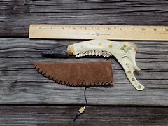 Image result for Deer Jaw Bone Knives