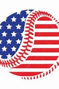 Image result for Baseball Banner American Flag
