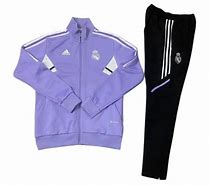 Image result for Real Madrid Purple Tracksuit
