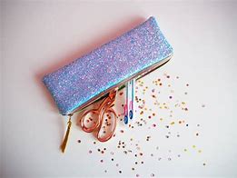 Image result for Glitter Pencil Case
