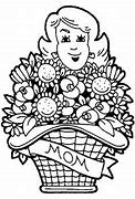 Image result for Apple Basket Coloring Page