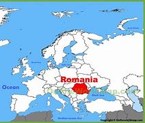 Image result for World Map of Romania
