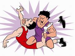 Image result for Wrestling Pictures Cartoon