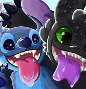 Image result for Stitch and Toothless Meet