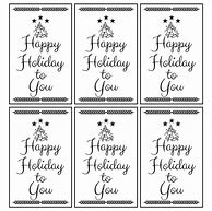 Image result for Free Printable Christmas Gift Tags for Avery 5160
