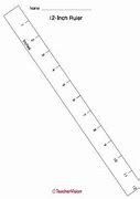 Image result for 12-Inch Ruler Measurements