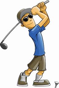 Image result for Old Golfer Cartoon