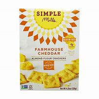 Image result for Simple Mills Cheddar Crackers