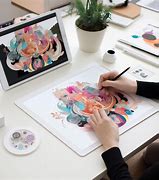 Image result for Hand Holding iPad Drawing