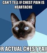 Image result for Chest Pain Meme