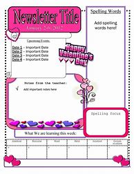 Image result for Free Fun Newsletter Templates Editable