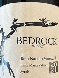 Image result for Bedrock Co Roussanne Bien Nacido