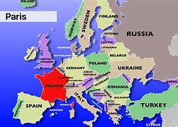 Image result for Europe Quiz Map