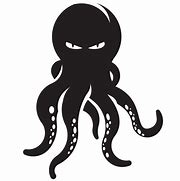 Image result for Steampunk Octopus Silhouette