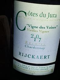 Image result for Jean Rijckaert Chardonnay Arbois en Paradis Vieilles Vignes